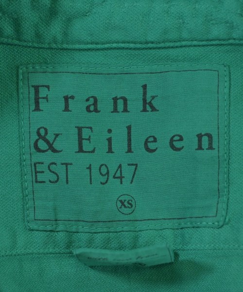 Frank&Eileen（フランクアンドアイリーン）カジュアルシャツ 緑 サイズ:XS レディース/2200631174912