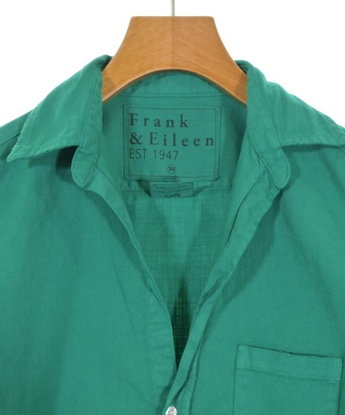 Frank&Eileen（フランクアンドアイリーン）カジュアルシャツ 緑 サイズ:XS レディース/2200631174912