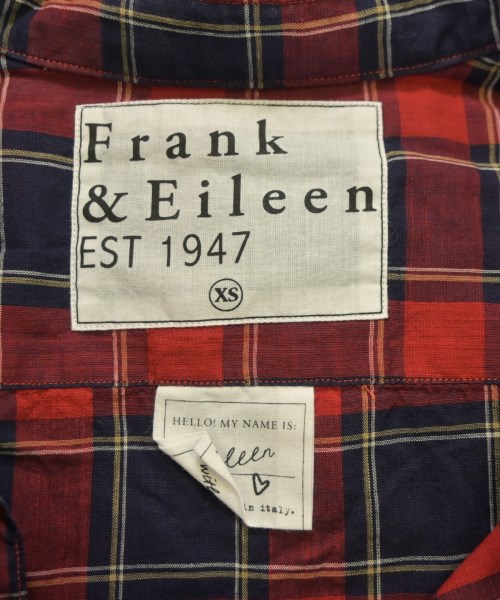Frank&Eileen（フランクアンドアイリーン）カジュアルシャツ 赤 サイズ:XS レディース/2200631174943