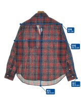 Frank&Eileen（フランクアンドアイリーン）カジュアルシャツ 赤 サイズ:XS レディース/2200631174943