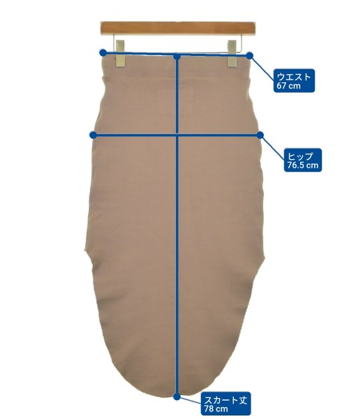 Frank&Eileen（フランクアンドアイリーン）ロング・マキシ丈スカート 茶 サイズ:S レディース/2200631176879