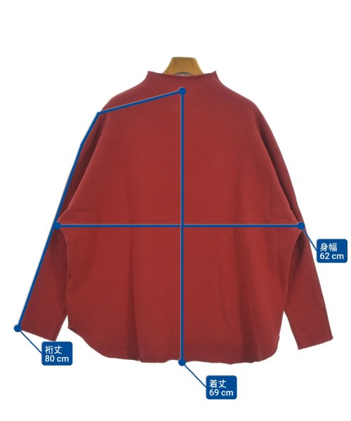 Frank&Eileen（フランクアンドアイリーン）スウェット 赤 サイズ:F レディース/2200631177395