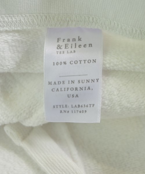 Frank&Eileen（フランクアンドアイリーン）スウェットパンツ 白 サイズ:S レディース/2200631177593