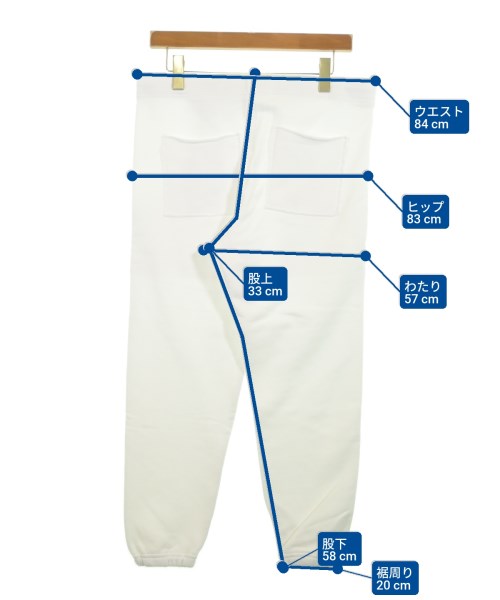 Frank&Eileen（フランクアンドアイリーン）スウェットパンツ 白 サイズ:S レディース/2200631177593