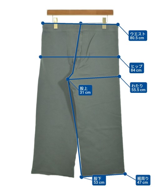 Frank&Eileen（フランクアンドアイリーン）スウェットパンツ カーキ サイズ:S レディース/2200631177647