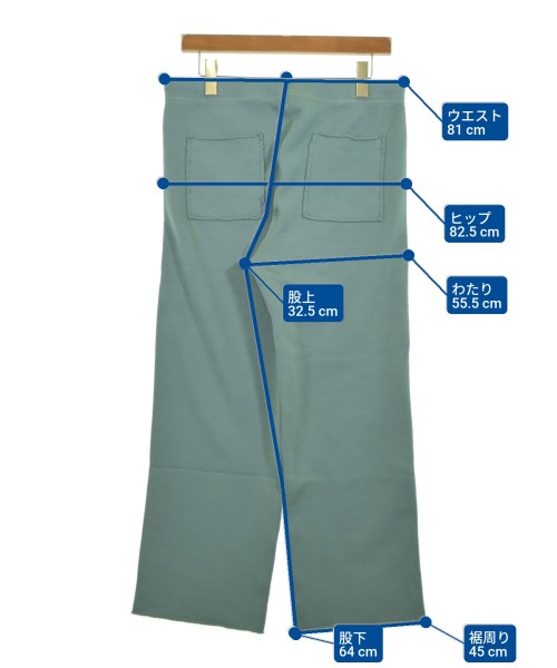 Frank&Eileen（フランクアンドアイリーン）スウェットパンツ 緑 サイズ:S レディース/2200631177654