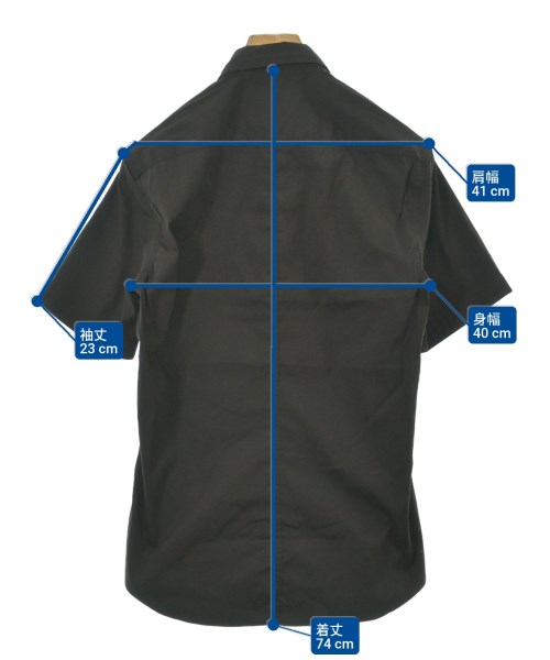 Frank&Eileen（フランクアンドアイリーン）カジュアルシャツ 茶 サイズ:XXS メンズ/2200631181941