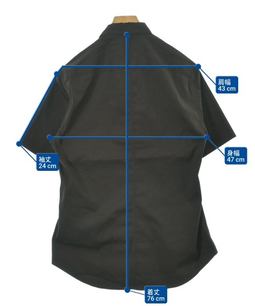 Frank&Eileen（フランクアンドアイリーン）カジュアルシャツ 茶 サイズ:XS メンズ/2200631181958