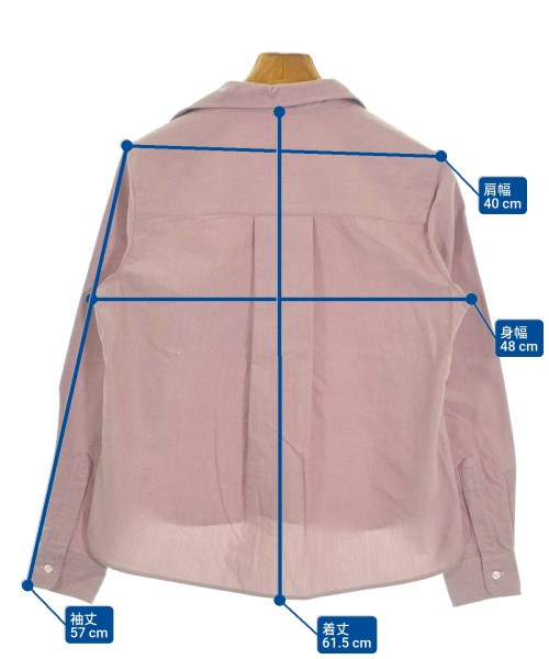 Frank&Eileen（フランクアンドアイリーン）カジュアルシャツ 紫 サイズ:XS レディース/2200631181965