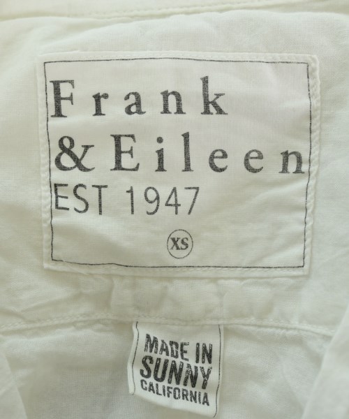 Frank&Eileen（フランクアンドアイリーン）カジュアルシャツ 白 サイズ:XS レディース/2200631182474