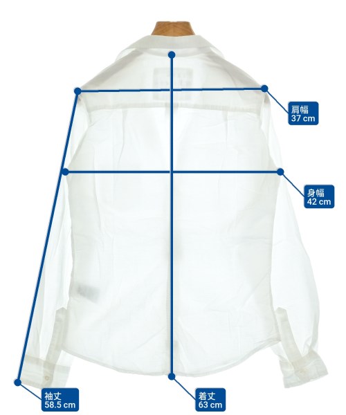 Frank&Eileen（フランクアンドアイリーン）カジュアルシャツ 白 サイズ:XS レディース/2200631182474