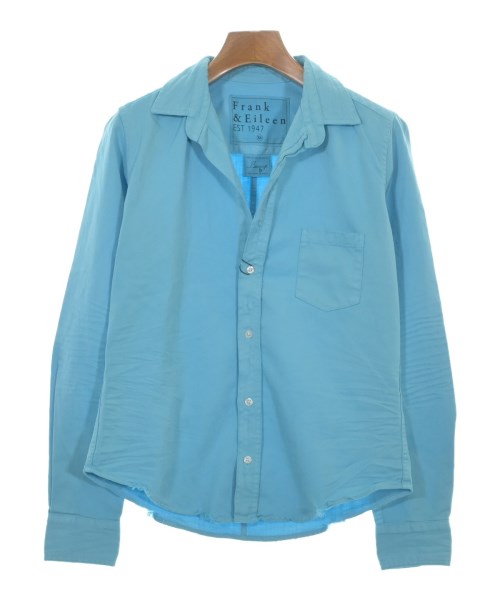 Frank&Eileen(フランクアンドアイリーン)カジュアルシャツ 青 サイズ:XS/2200631183822