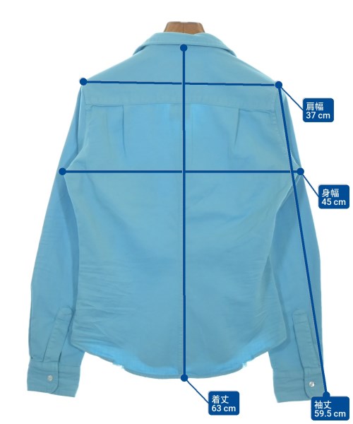 Frank&Eileen（フランクアンドアイリーン）カジュアルシャツ 青 サイズ:XS レディース/2200631183822