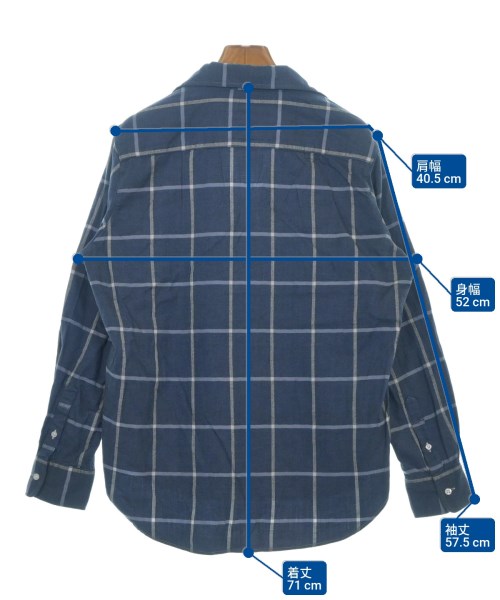 Frank&Eileen（フランクアンドアイリーン）カジュアルシャツ 紺 サイズ:XS レディース/2200631183853