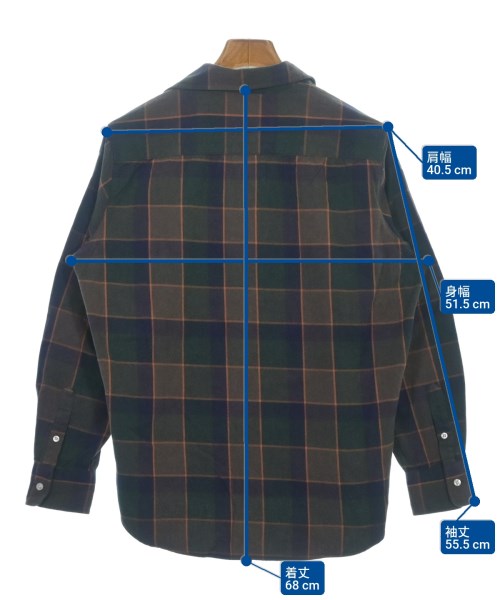 Frank&Eileen（フランクアンドアイリーン）カジュアルシャツ その他（柄物・カラフル） サイズ:XS レディース/2200631183860