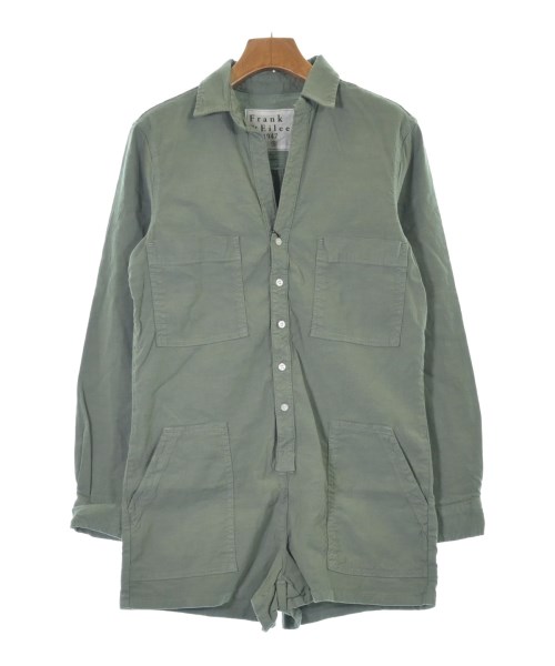Frank&Eileen(フランクアンドアイリーン)オールインワン/サロペット カーキ サイズ:S/2200631183891