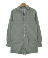 Frank&Eileen（フランクアンドアイリーン）オールインワン/サロペット カーキ サイズ:S レディース/2200631183891