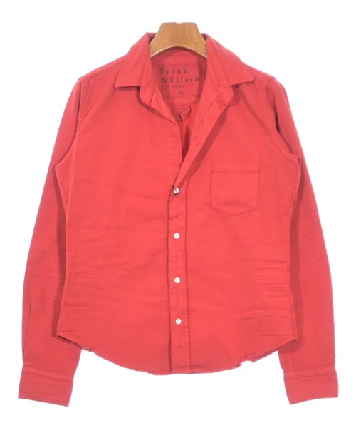 Frank&Eileen(フランクアンドアイリーン)カジュアルシャツ 赤 サイズ:XS/2200631183921