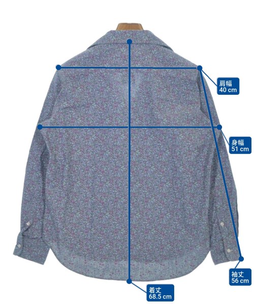 Frank&Eileen（フランクアンドアイリーン）カジュアルシャツ グレー サイズ:XS レディース/2200631184126