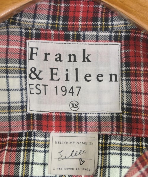 Frank&Eileen（フランクアンドアイリーン）カジュアルシャツ 赤 サイズ:XS レディース/2200631184447
