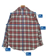 Frank&Eileen（フランクアンドアイリーン）カジュアルシャツ 赤 サイズ:XS レディース/2200631184447