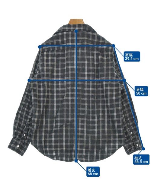 Frank&Eileen（フランクアンドアイリーン）カジュアルシャツ グレー サイズ:XS レディース/2200631184478