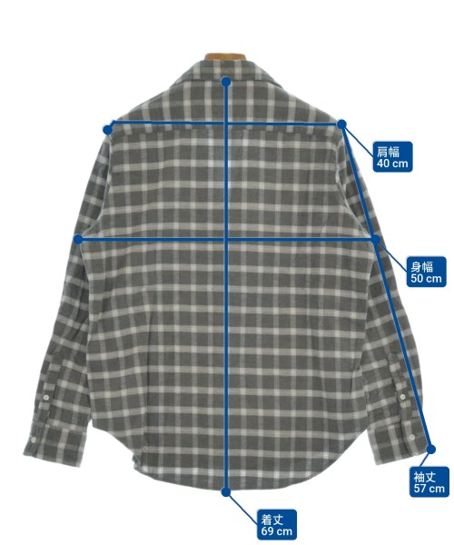 Frank&Eileen（フランクアンドアイリーン）カジュアルシャツ グレー サイズ:XS レディース/2200631184485