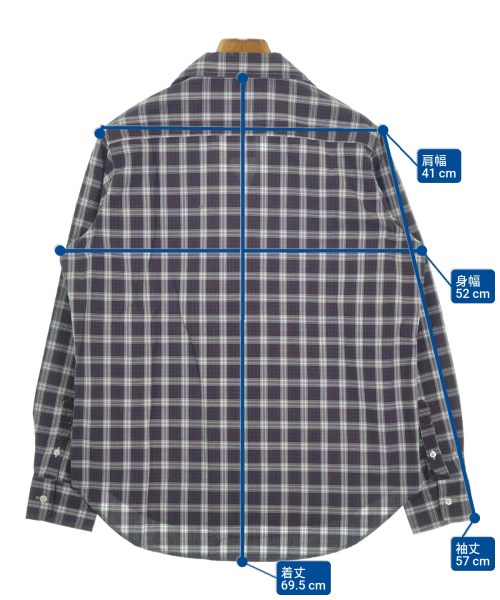 Frank&Eileen（フランクアンドアイリーン）カジュアルシャツ 紺 サイズ:XS レディース/2200631184584