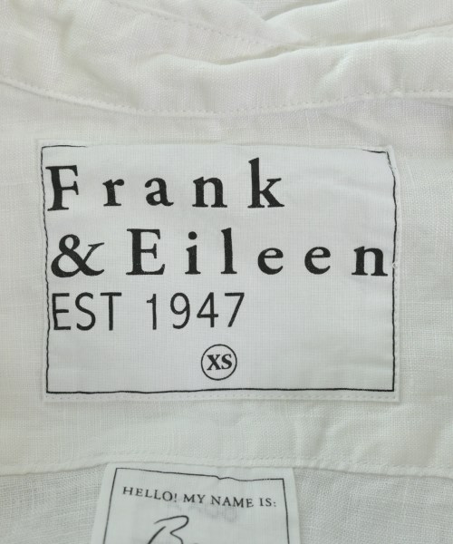 Frank&Eileen（フランクアンドアイリーン）カジュアルシャツ 白 サイズ:XS レディース/2200631187097