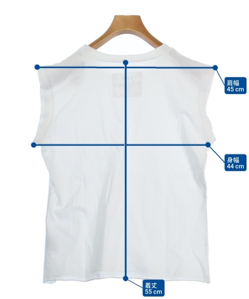 Frank&Eileen（フランクアンドアイリーン）ノースリーブ 白 サイズ:S レディース/2200631187332