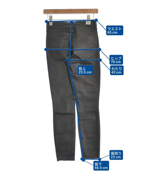 Frank&Eileen（フランクアンドアイリーン）デニムパンツ 茶 サイズ:25(S位) レディース/2200631190561