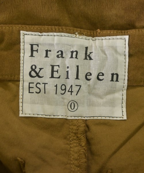 Frank&Eileen（フランクアンドアイリーン）クロップドパンツ 茶 サイズ:0(XS位) レディース/2200631191186