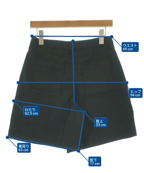 Frank&Eileen（フランクアンドアイリーン）ショートパンツ 黒 サイズ:2(M位) レディース/2200631191322