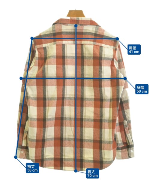 Frank&Eileen（フランクアンドアイリーン）カジュアルシャツ 茶 サイズ:XS レディース/2200631191810