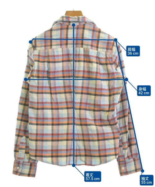 Frank&Eileen（フランクアンドアイリーン）カジュアルシャツ その他（柄物・カラフル） サイズ:XS レディース/2200631191834