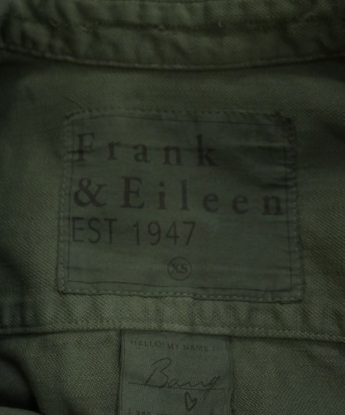 Frank&Eileen（フランクアンドアイリーン）カジュアルシャツ 緑 サイズ:XS レディース/2200631191872