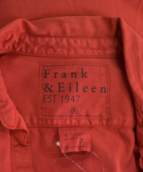 Frank&Eileen（フランクアンドアイリーン）カジュアルシャツ 赤 サイズ:S レディース/2200631191940