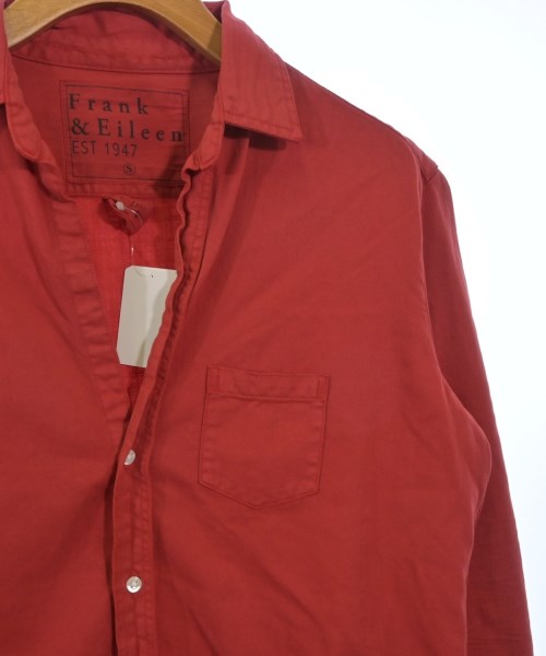Frank&Eileen（フランクアンドアイリーン）カジュアルシャツ 赤 サイズ:S レディース/2200631191940