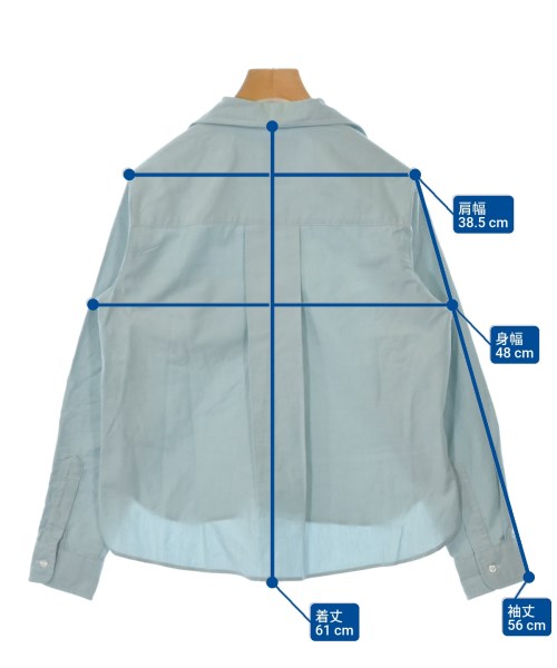 Frank&Eileen（フランクアンドアイリーン）カジュアルシャツ 青 サイズ:XS レディース/2200631191964