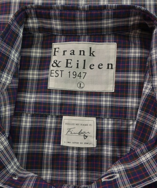 Frank&Eileen（フランクアンドアイリーン）カジュアルシャツ 青 サイズ:L メンズ/2200631191988
