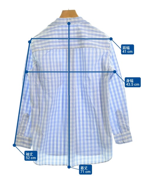 Frank&Eileen（フランクアンドアイリーン）カジュアルシャツ 青 サイズ:XS レディース/2200631192336