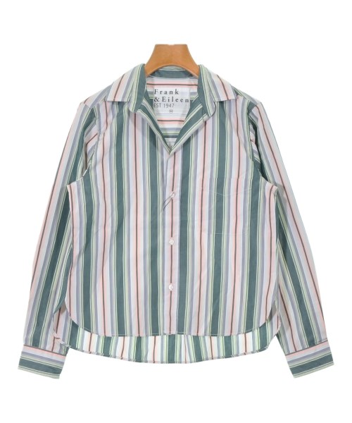 Frank&Eileen(フランクアンドアイリーン)カジュアルシャツ 緑 サイズ:XS/2200631193715