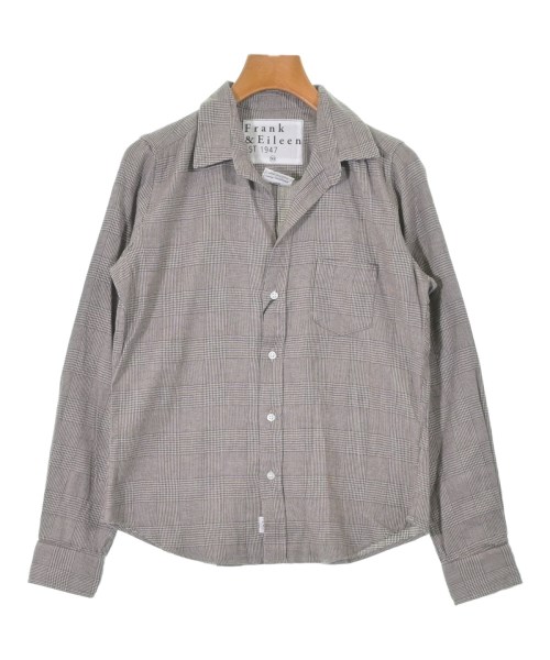 Frank&Eileen(フランクアンドアイリーン)カジュアルシャツ 茶 サイズ:XS/2200631193784