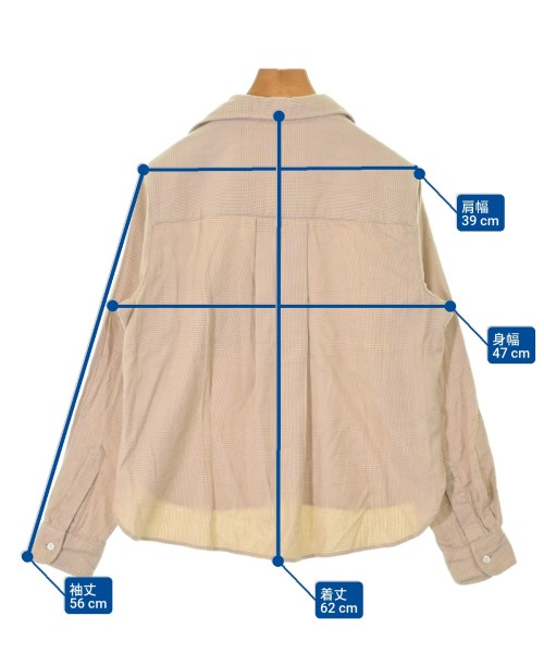 Frank&Eileen（フランクアンドアイリーン）カジュアルシャツ ベージュ サイズ:XS レディース/2200631193791