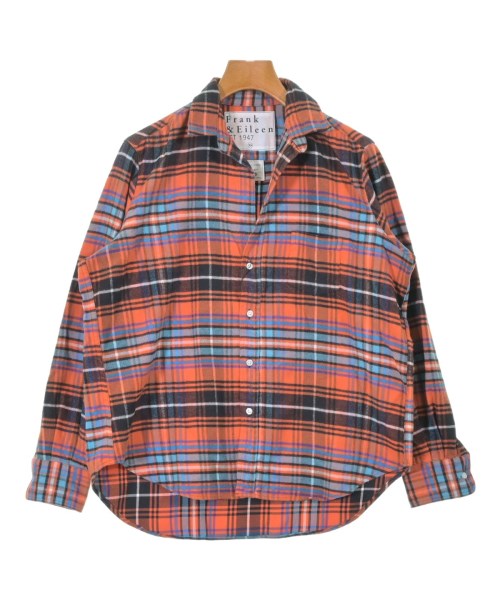 Frank&Eileen(フランクアンドアイリーン)カジュアルシャツ オレンジ サイズ:XS/2200631193845