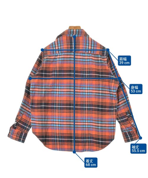 Frank&Eileen（フランクアンドアイリーン）カジュアルシャツ オレンジ サイズ:XS レディース/2200631193845