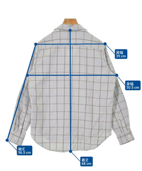 Frank&Eileen（フランクアンドアイリーン）カジュアルシャツ グレー サイズ:XS レディース/2200631193890