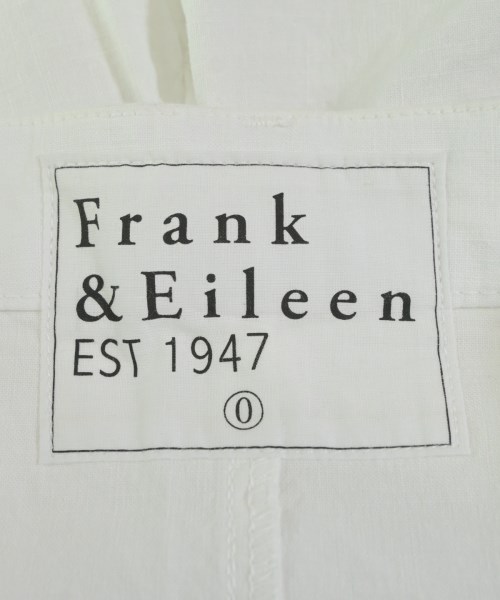 Frank&Eileen（フランクアンドアイリーン）ショートパンツ 白 サイズ:0(XS位) レディース/2200631196044