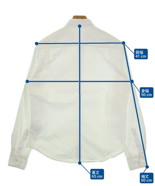 Frank&Eileen（フランクアンドアイリーン）カジュアルシャツ 白 サイズ:XXS メンズ/2200631196846