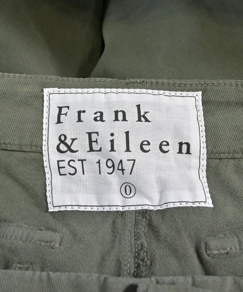 Frank&Eileen（フランクアンドアイリーン）クロップドパンツ カーキ サイズ:0(XS位) レディース/2200631197867